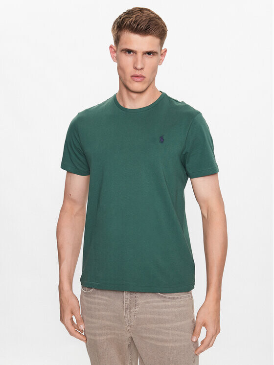 

Футболка узкого кроя по индивидуальному заказу Polo Ralph Lauren, зеленый