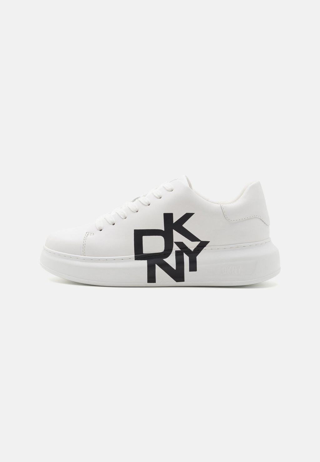 

Кроссовки низкие KEIRA LACE UP DKNY, цвет white/black