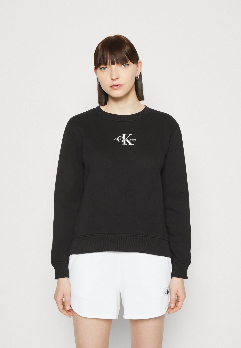 

Толстовка MONOLOGUE REGULAR CREWNECK Calvin Klein Jeans, черный