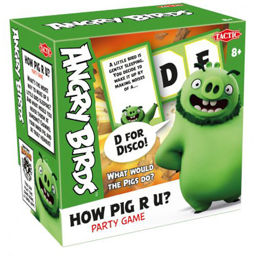 Настольная игра Angry Birds, How Pig R U, Chuck Tactic Games