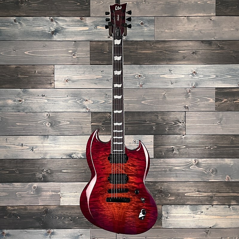 

Электрогитара ESP LTD Viper-1000 Quilted Maple - Tiger Eye Sunburst