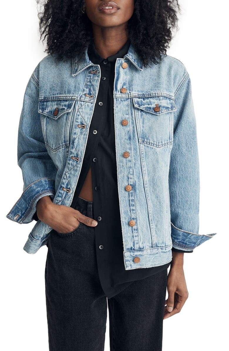 

Джинсовая куртка оверсайз Trucker MADEWELL