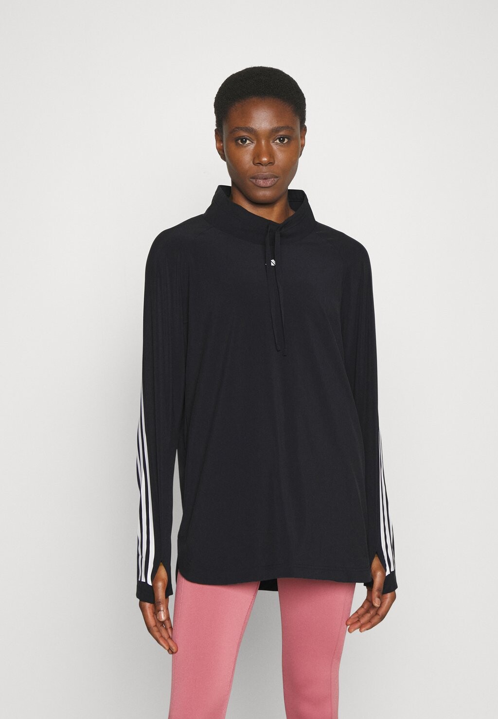 

Рубашка с длинным рукавом Adidas, черный
