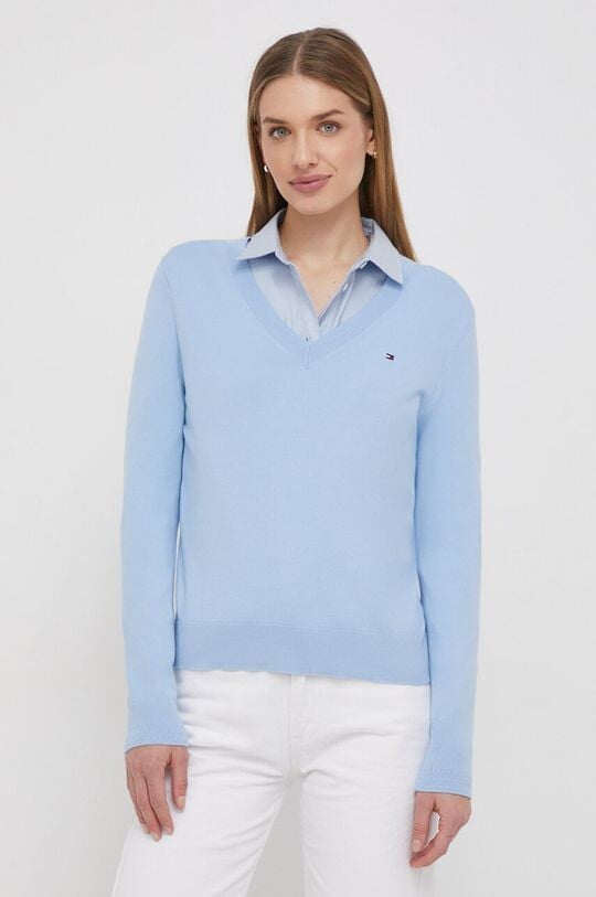 

Свитер Томми Хилфигер Tommy Hilfiger, синий