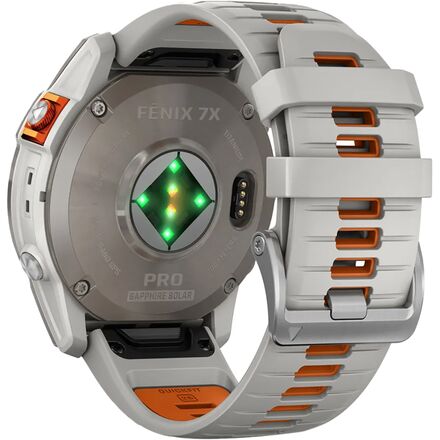 Спортивные часы Fenix ​​7X Pro с сапфировым стеклом и солнечной батареей Garmin, цвет Titanium умные часы garmin fenix 6 sapphire серый с черным ремешком