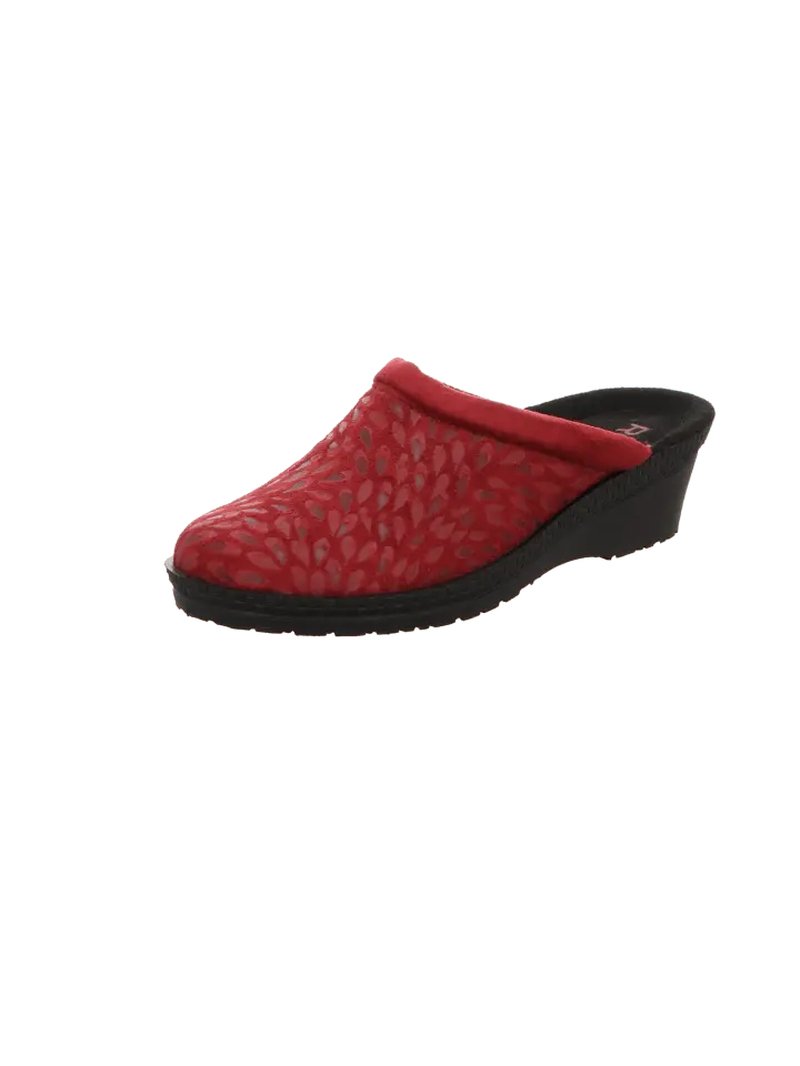 

Тапочки ROHDE Winter Pantoffel Textil Neustadt 50, цвет weinrot