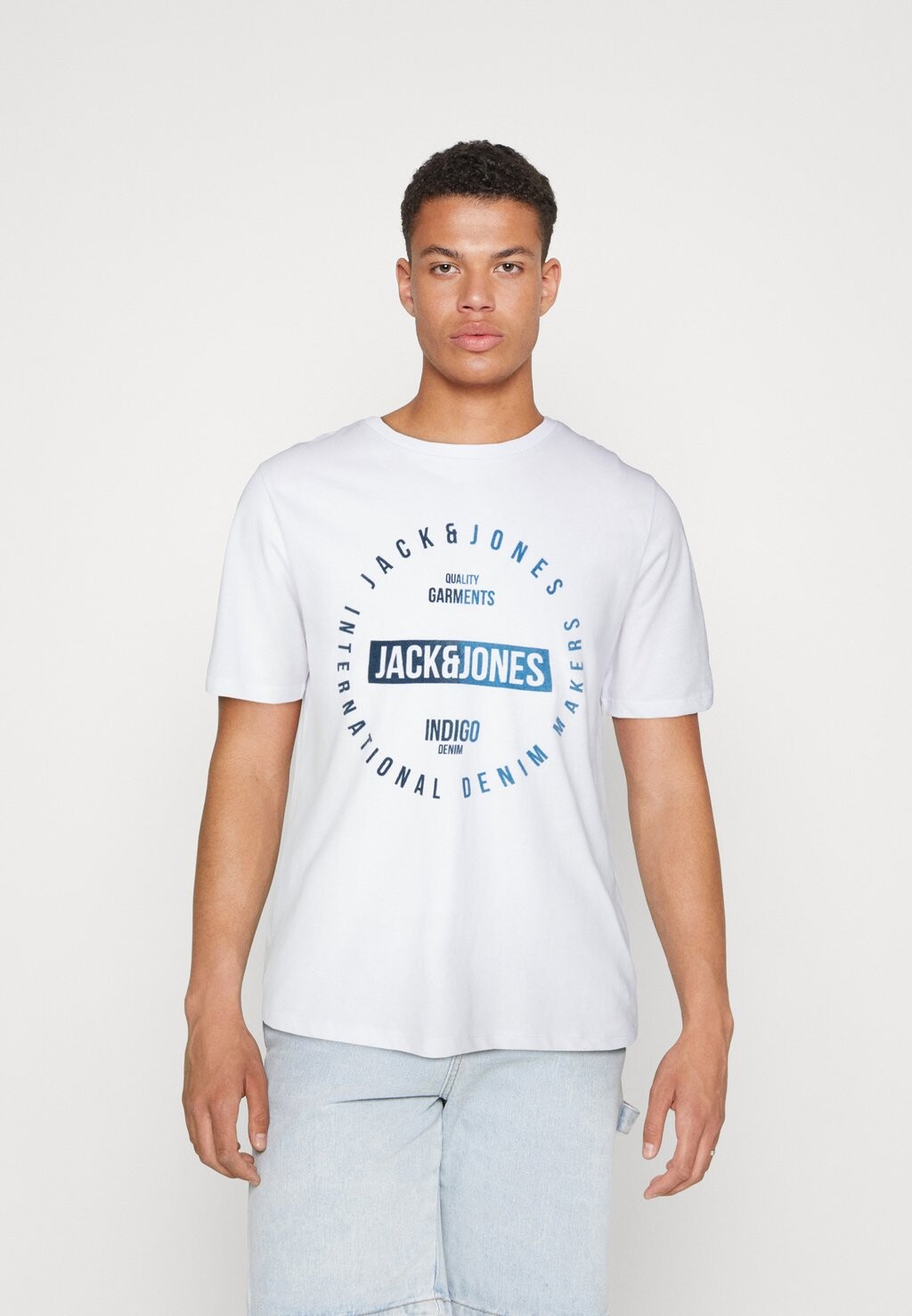 

Футболка с принтом Jack & Jones, белый