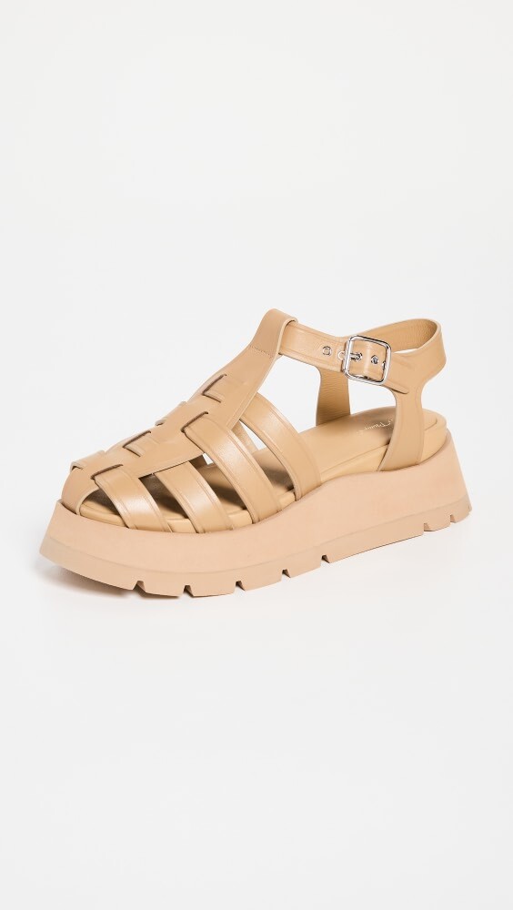 

Сандалии 3.1 Phillip Lim Kate Lug Sole Fisherman, загар