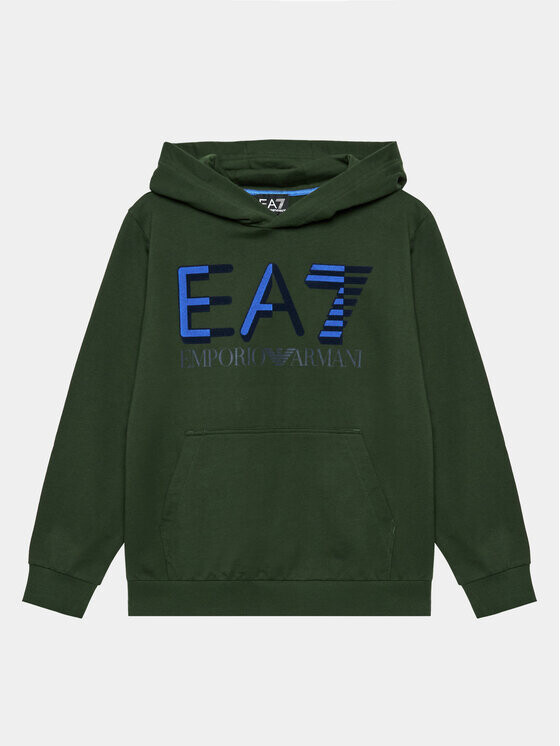 

Толстовка обычного кроя Ea7 Emporio Armani, зеленый
