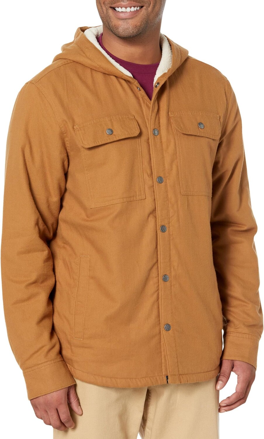 

Рубашка в стиле Кэмпшир с капюшоном The North Face, цвет Utility Brown