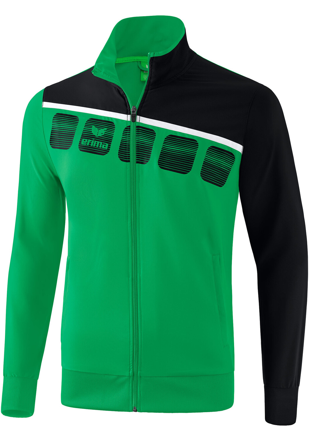 

Спортивная куртка erima 5 C Praesentationsjacke, изумрудный/черный/белый