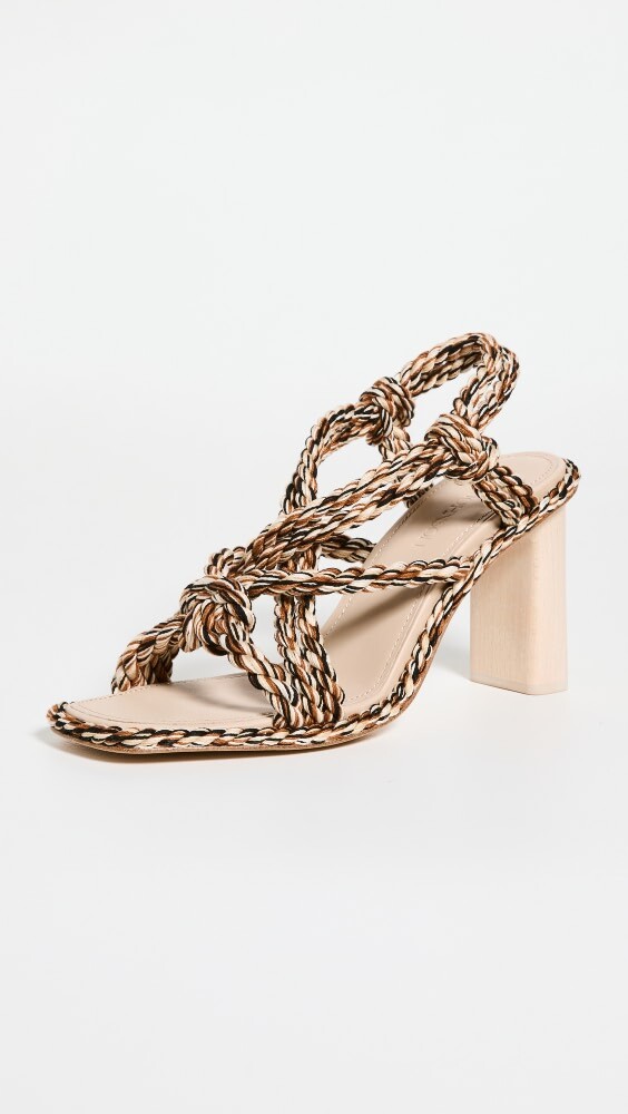 

Сандалии Ulla Johnson Uma Twisted Rope High Heels