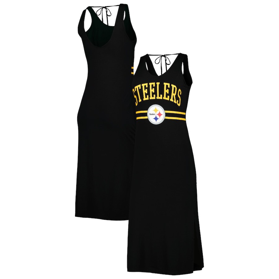 

Платье макси G-III 4Her by Carl Banks Pittsburgh Steelers, черный
