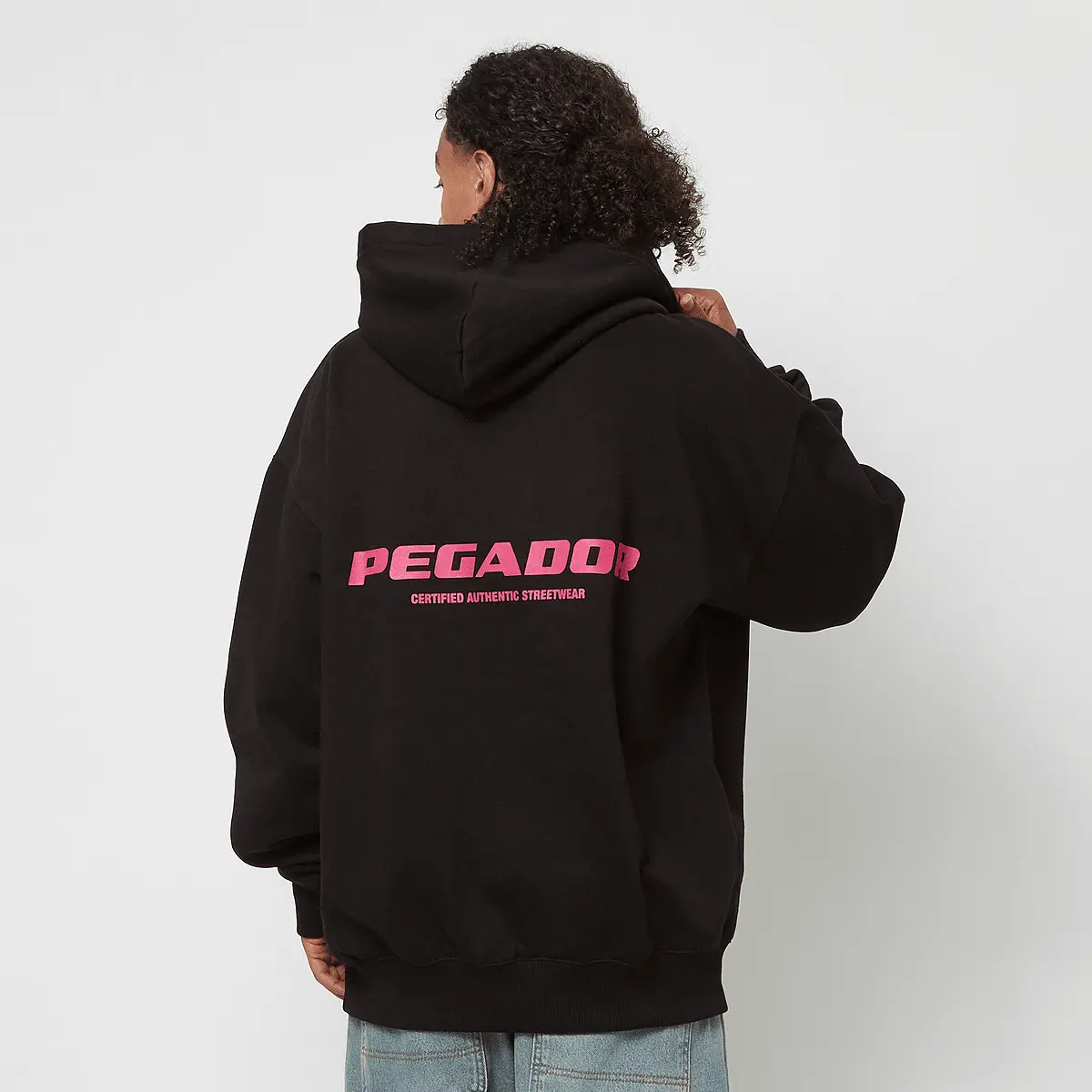 

Худи Pegador Colne Logo Oversized, черный