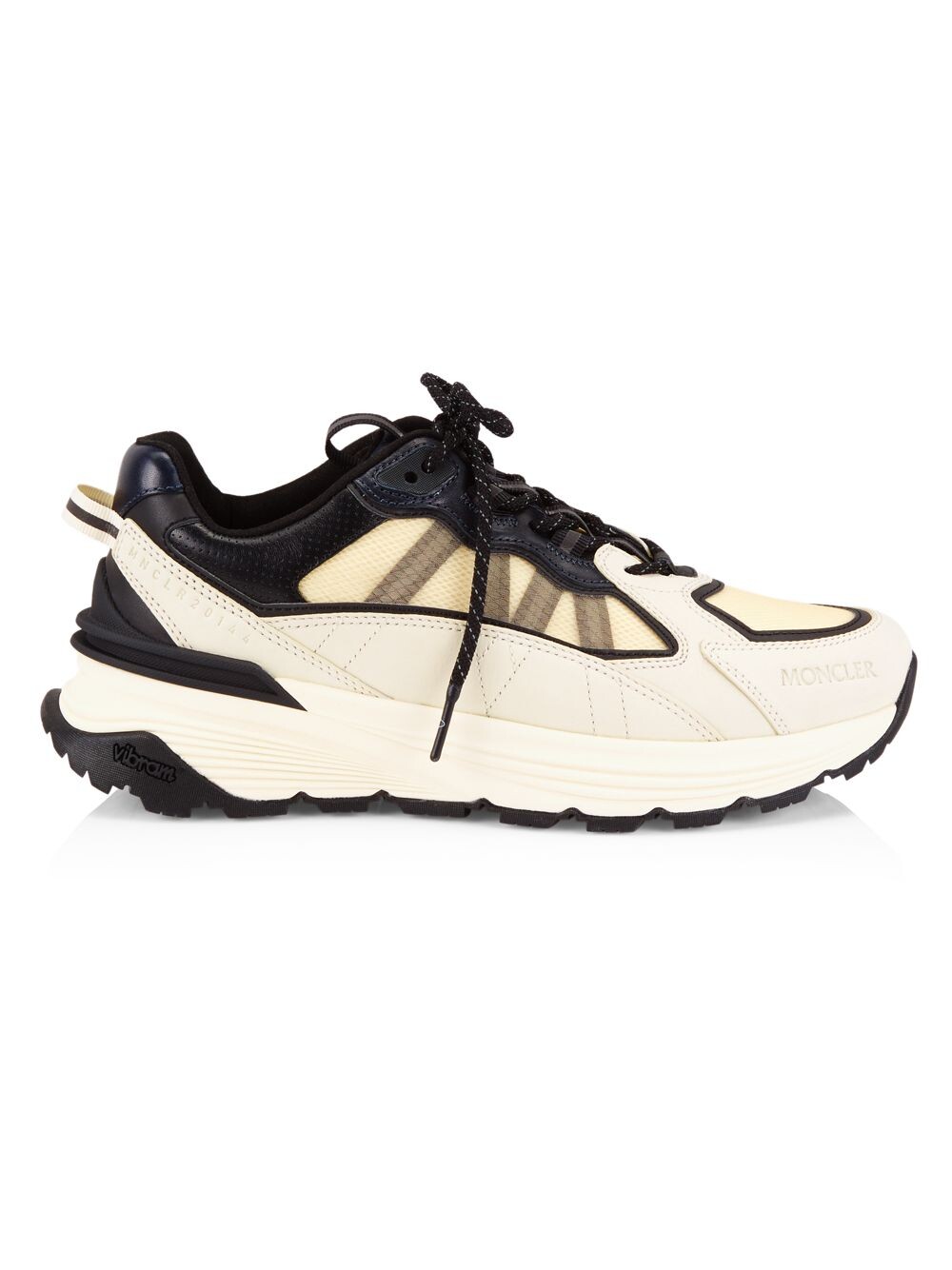 

Кожаные низкие кеды Lite Runner Moncler, белый