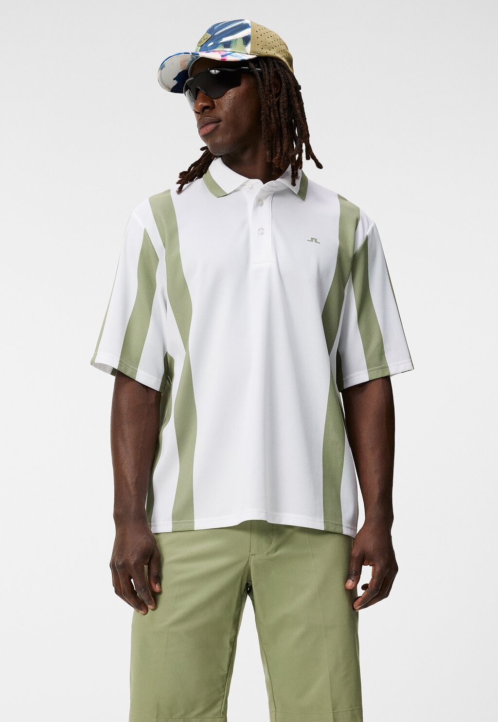 

Рубашка-поло MARTIN J.LINDEBERG Sports, цвет oil green