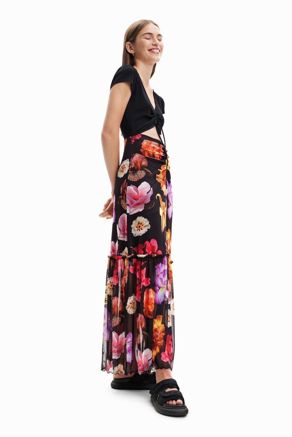 

Летнее платье Desigual, черный