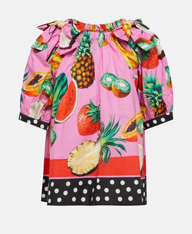 

Рубашка блузка Dolce & Gabbana, розовый
