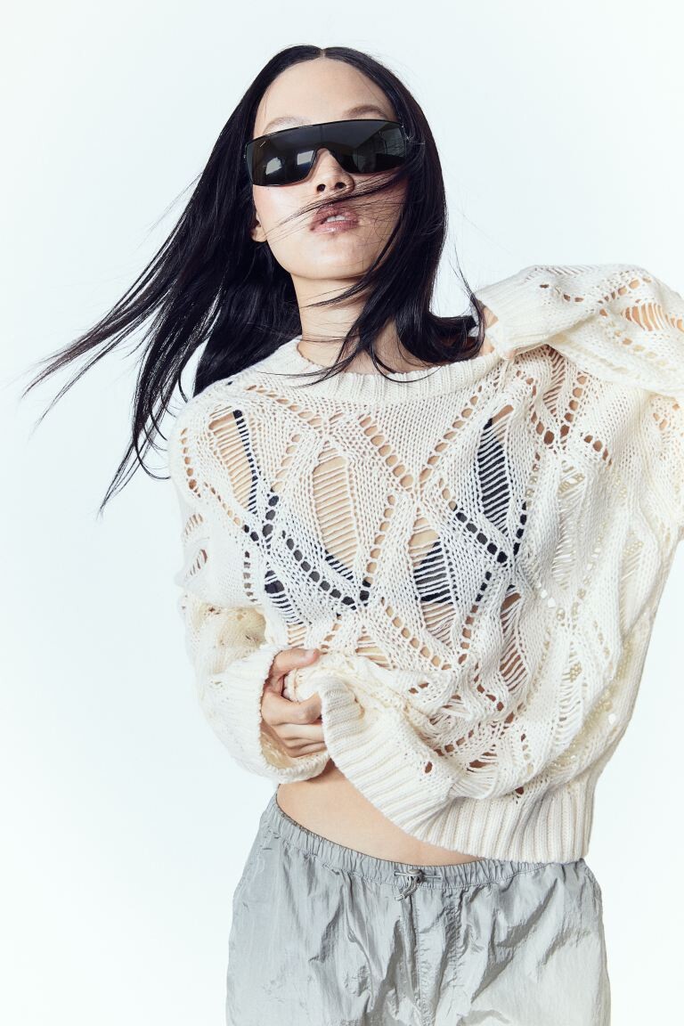 

Ажурный свитер H&M