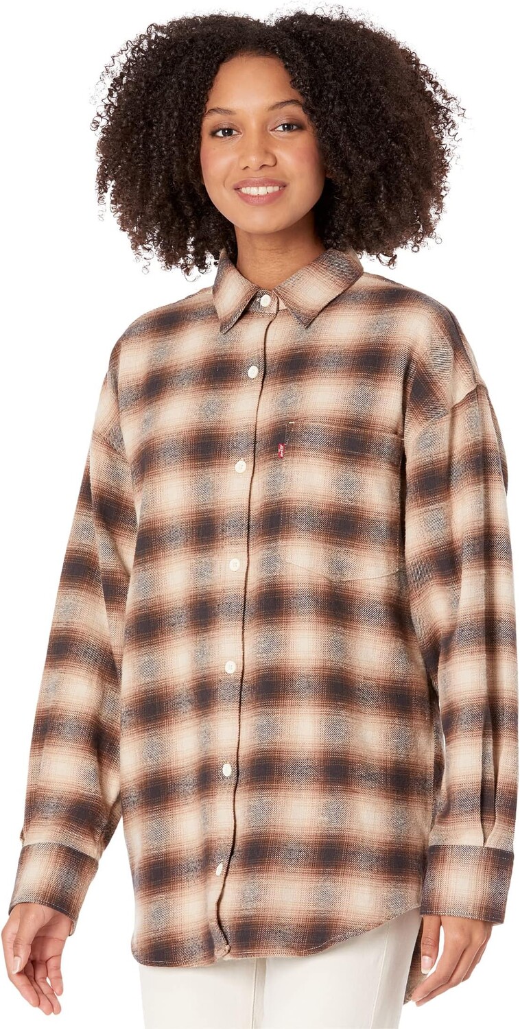 

Мужская рубашка Nola Levi's, цвет James Plaid Cement