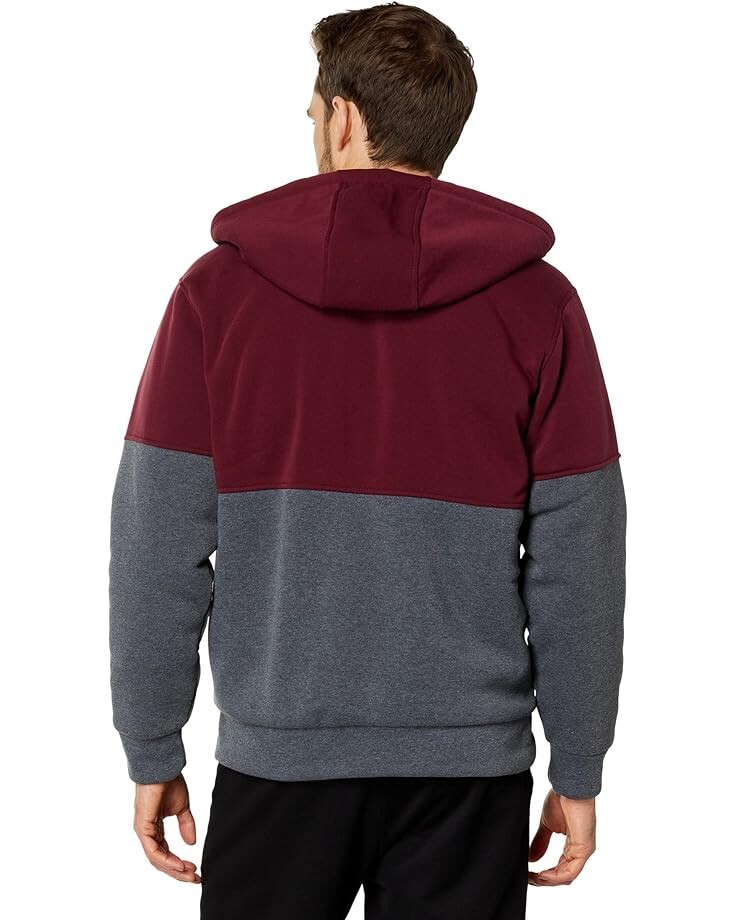 

Худи U.S. POLO ASSN. Embossed Color-Block Hoodie, цвет Maroon Banner