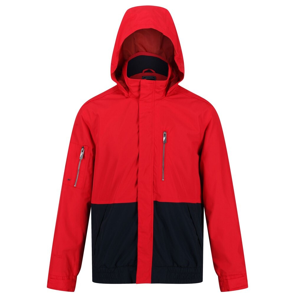 

Куртка Regatta Feelding Colour Block Waterproof Bomber, красный