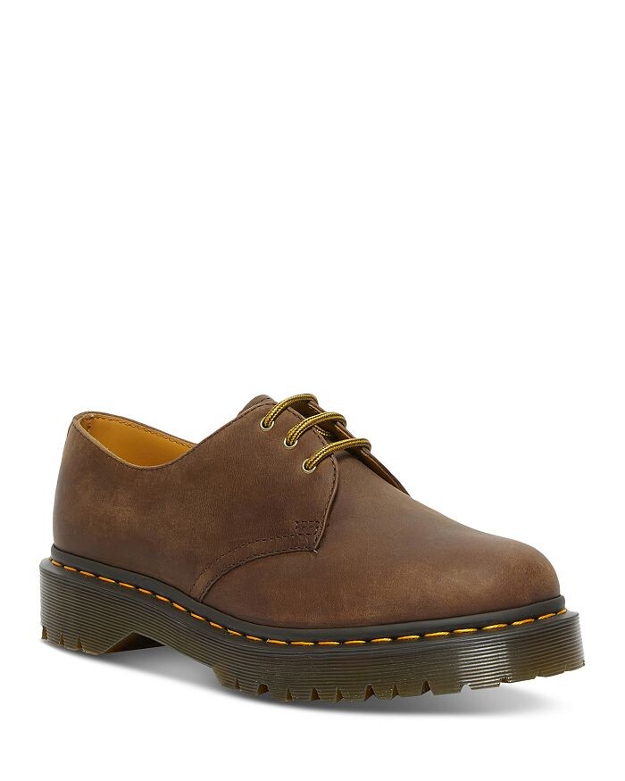 

Мужские оксфорды 1461 Bex Crazy Horse на шнуровке Dr. Martens