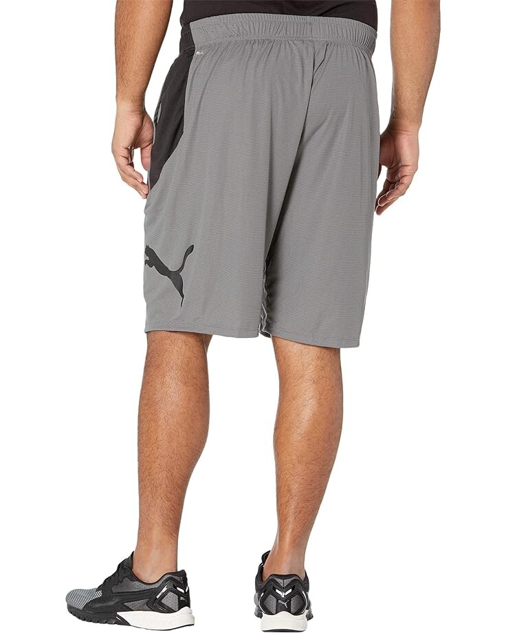 

Шорты PUMA Big & Tall Cat Shorts, цвет Castlerock/Puma Black
