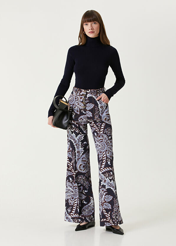 

Джинсы с пейсли Etro, синий