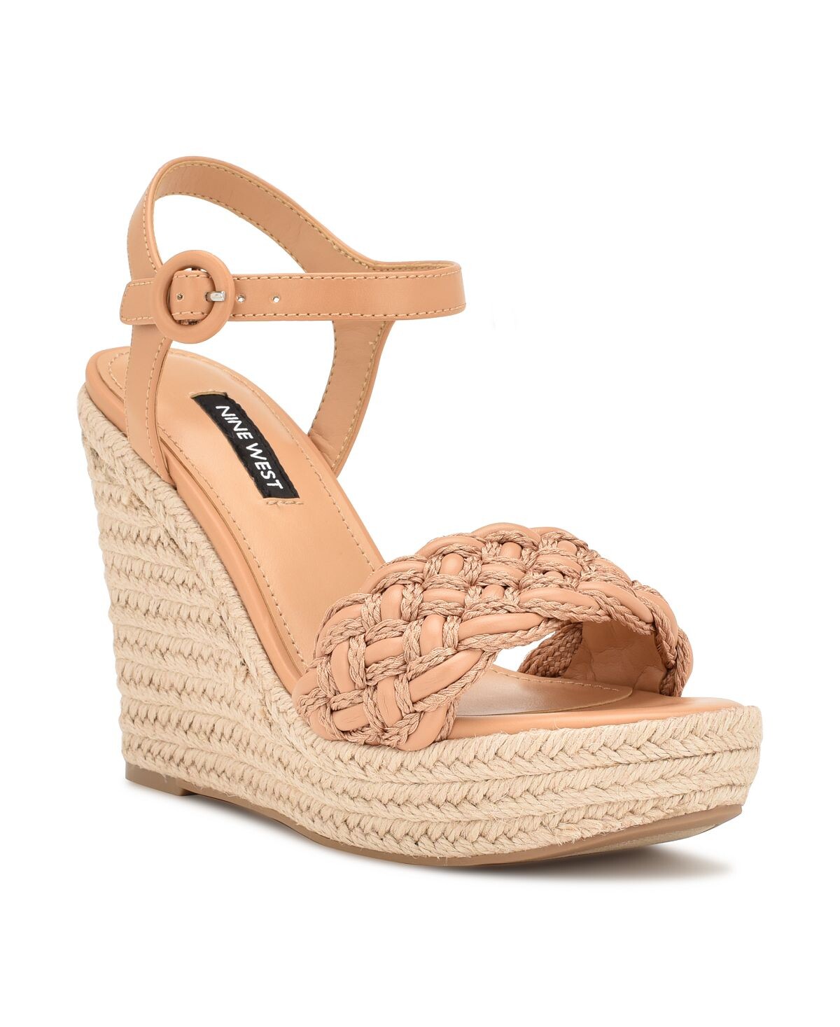 

Женские повседневные босоножки на танкетке с круглым носком Hosana Nine West