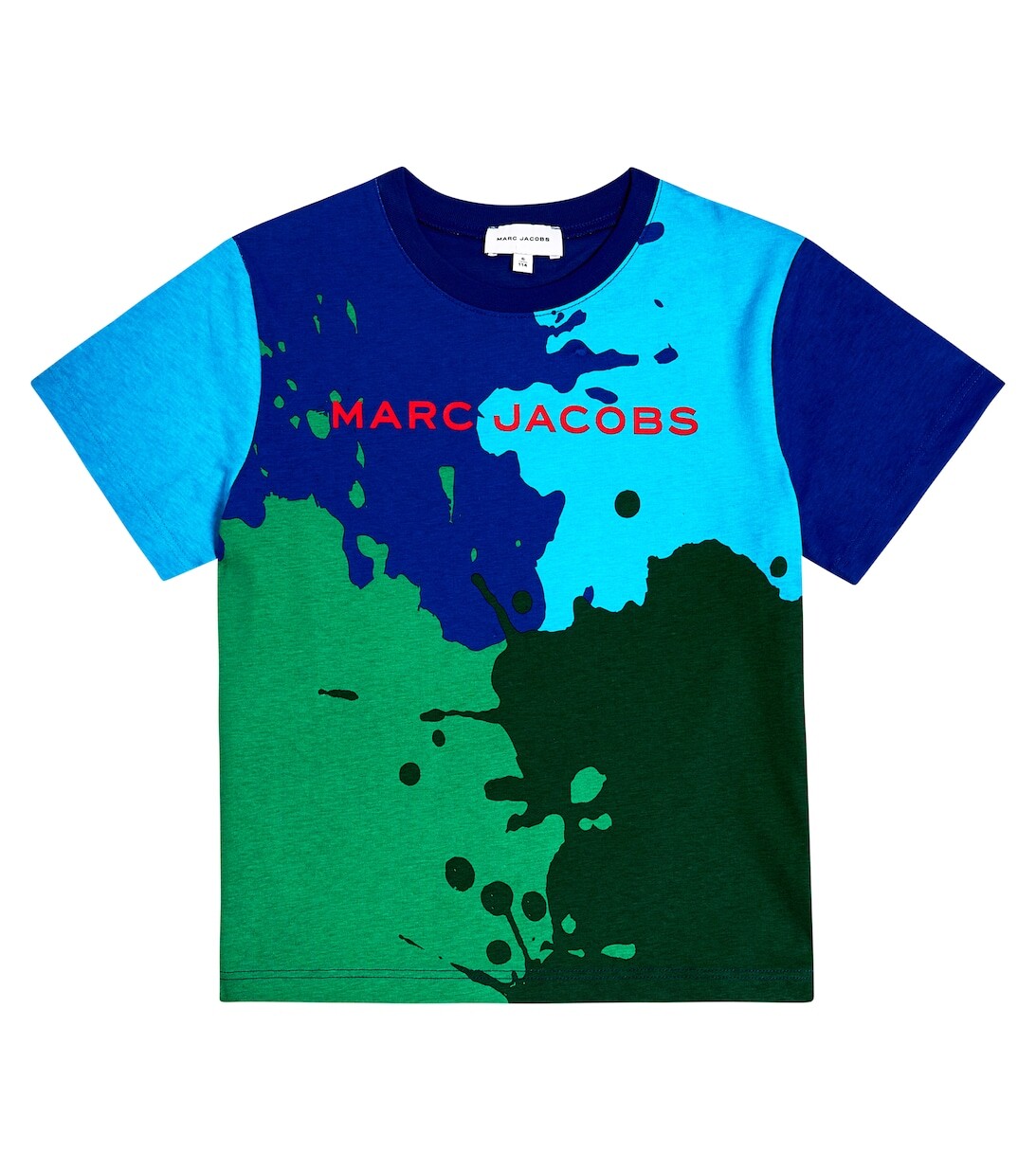 

Хлопковая футболка Marc Jacobs, синий