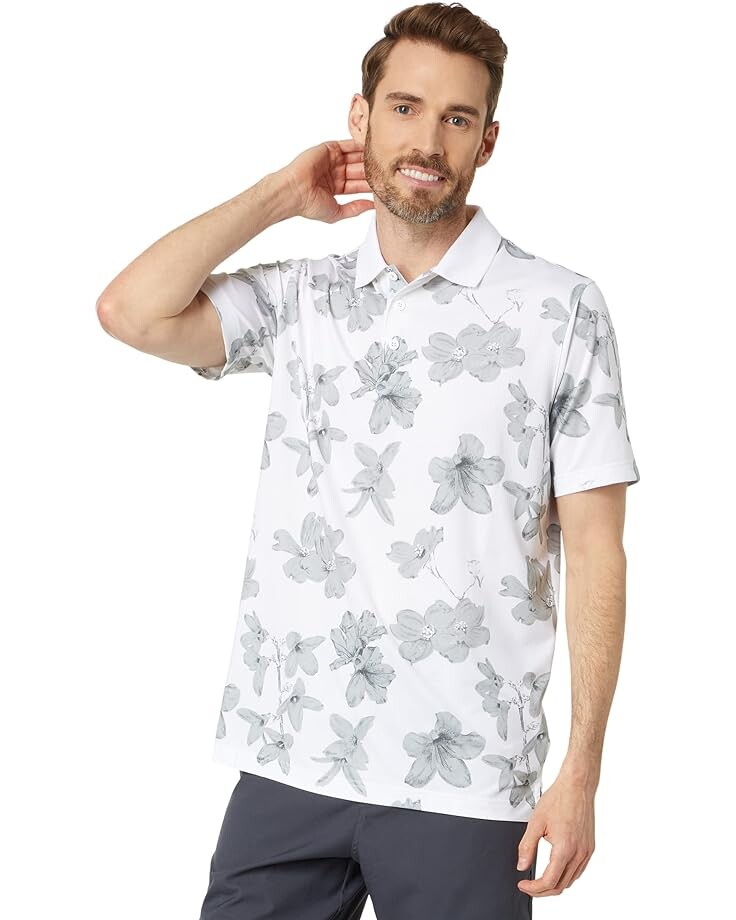 

Поло PUMA Golf Mattr Verdant, цвет Bright White/Quiet Shade