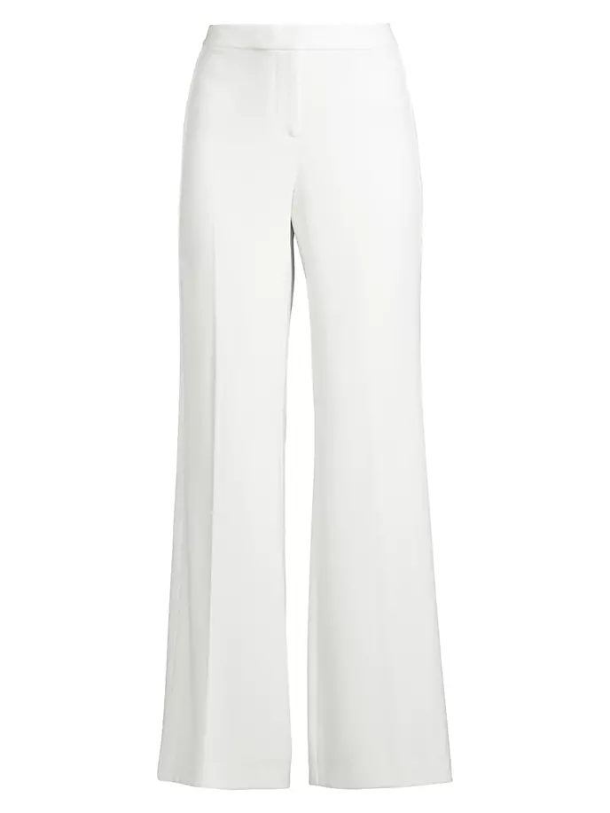 

Брюки прямого кроя Julianne Tuxedo Ungaro, слоновая кость, Бежевый