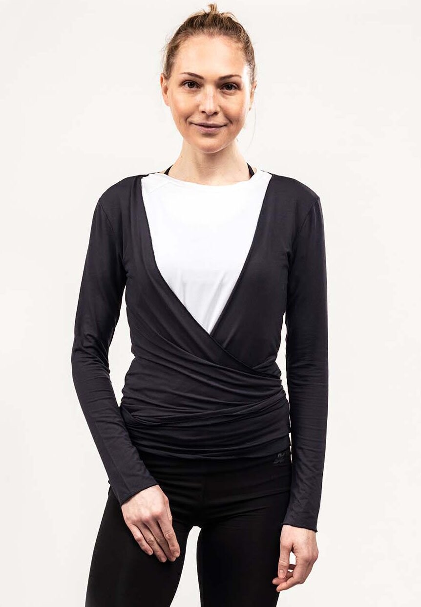 

Летняя куртка Curare Yogawear, темно-синий