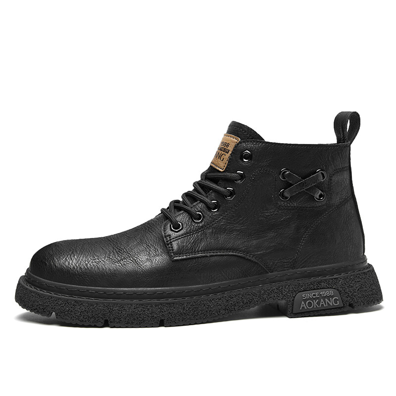 

Мужские ботинки Cahhrrn X Martin Boot Men Beige Aokang