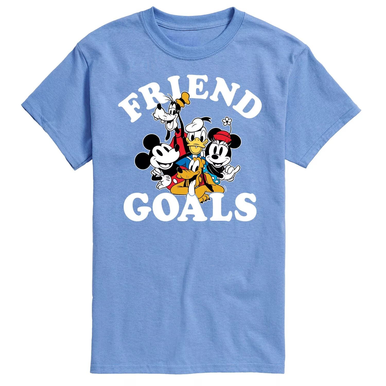 

Мужская футболка Disney's Friend Goals с графическим рисунком Licensed Character