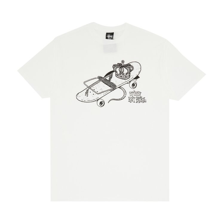 

Футболка Stussy Skate Trap 'White', белый