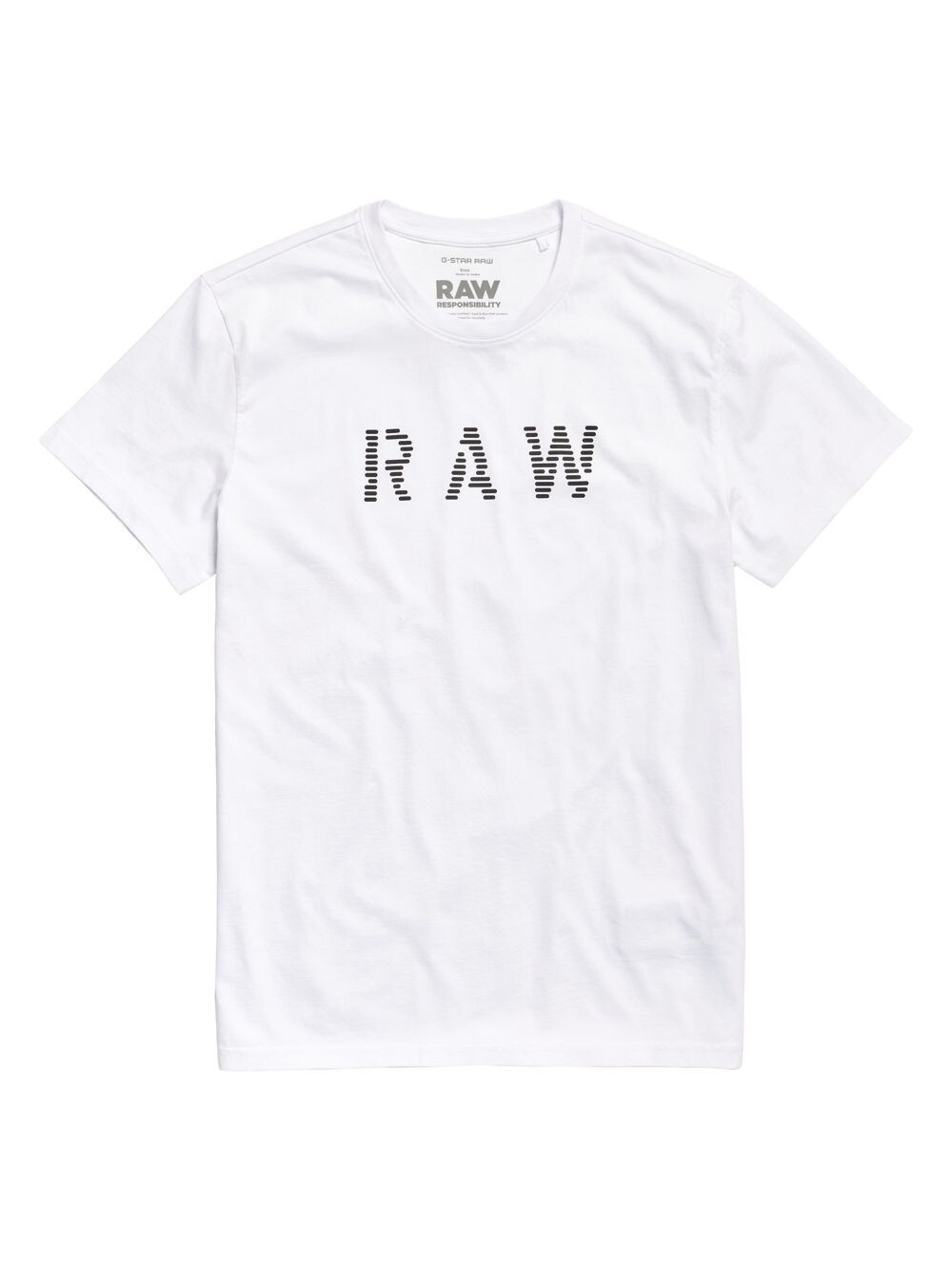 

Футболка с необработанным рисунком G-Star RAW, белый