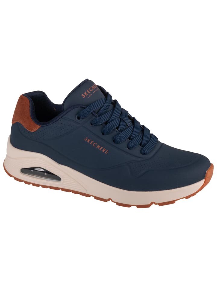 

Низкие кроссовки Skechers Uno Suited On Air, темно-синий