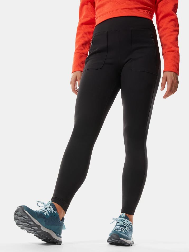 

Тайтсы The North Face W PARAMOUNT HYBRID HIGH RISE, черный