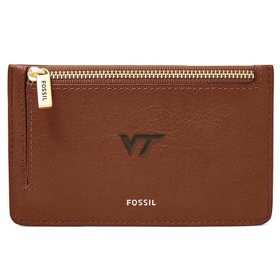 

Картхолдер Fossil Virginia Tech Hokies, коричневый