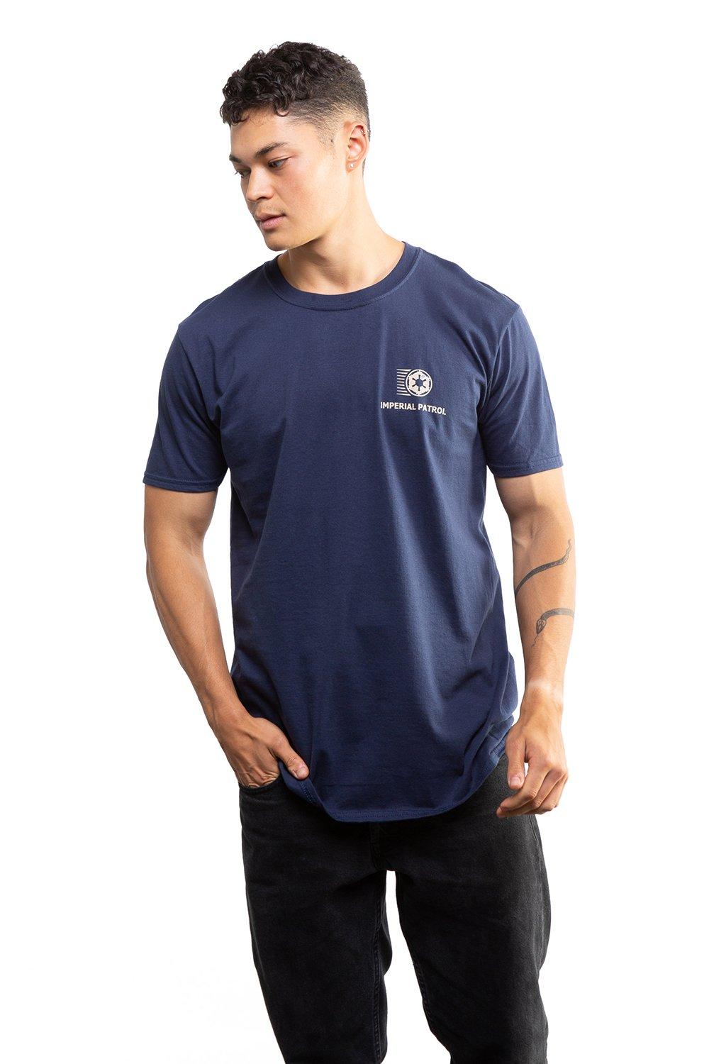 цена Хлопковая футболка Imperial Speed ​​Shop Star Wars, темно-синий
