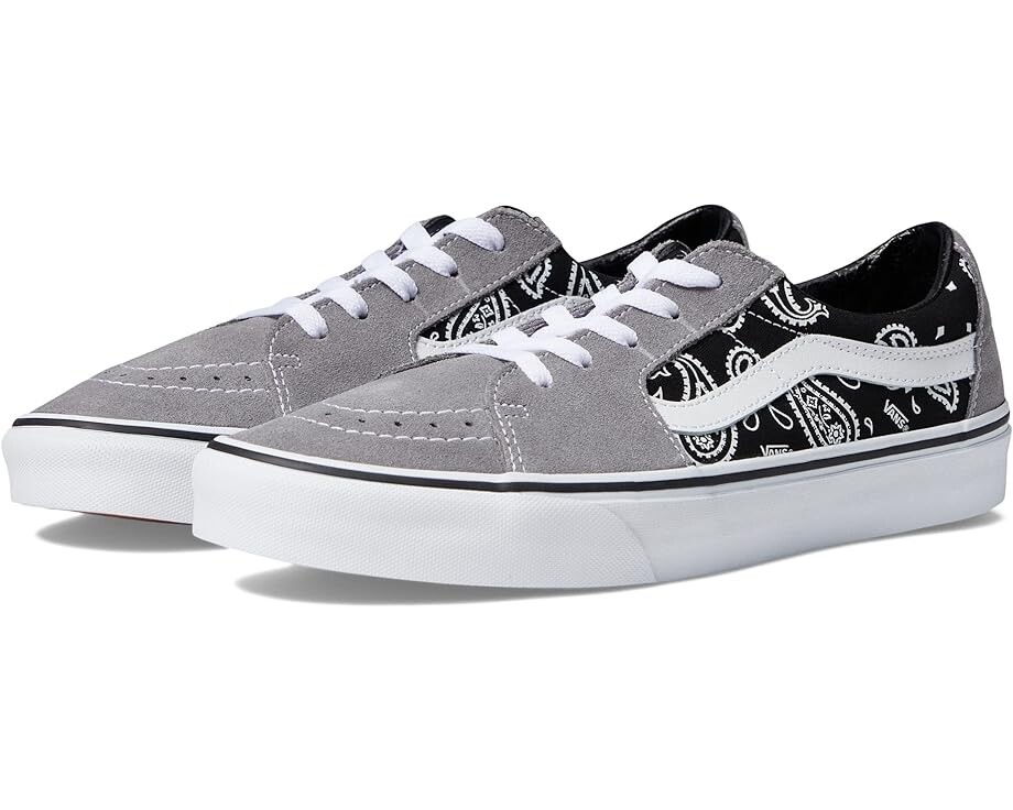 

Кроссовки Vans SK8-Low, цвет Paisley Gray/True White