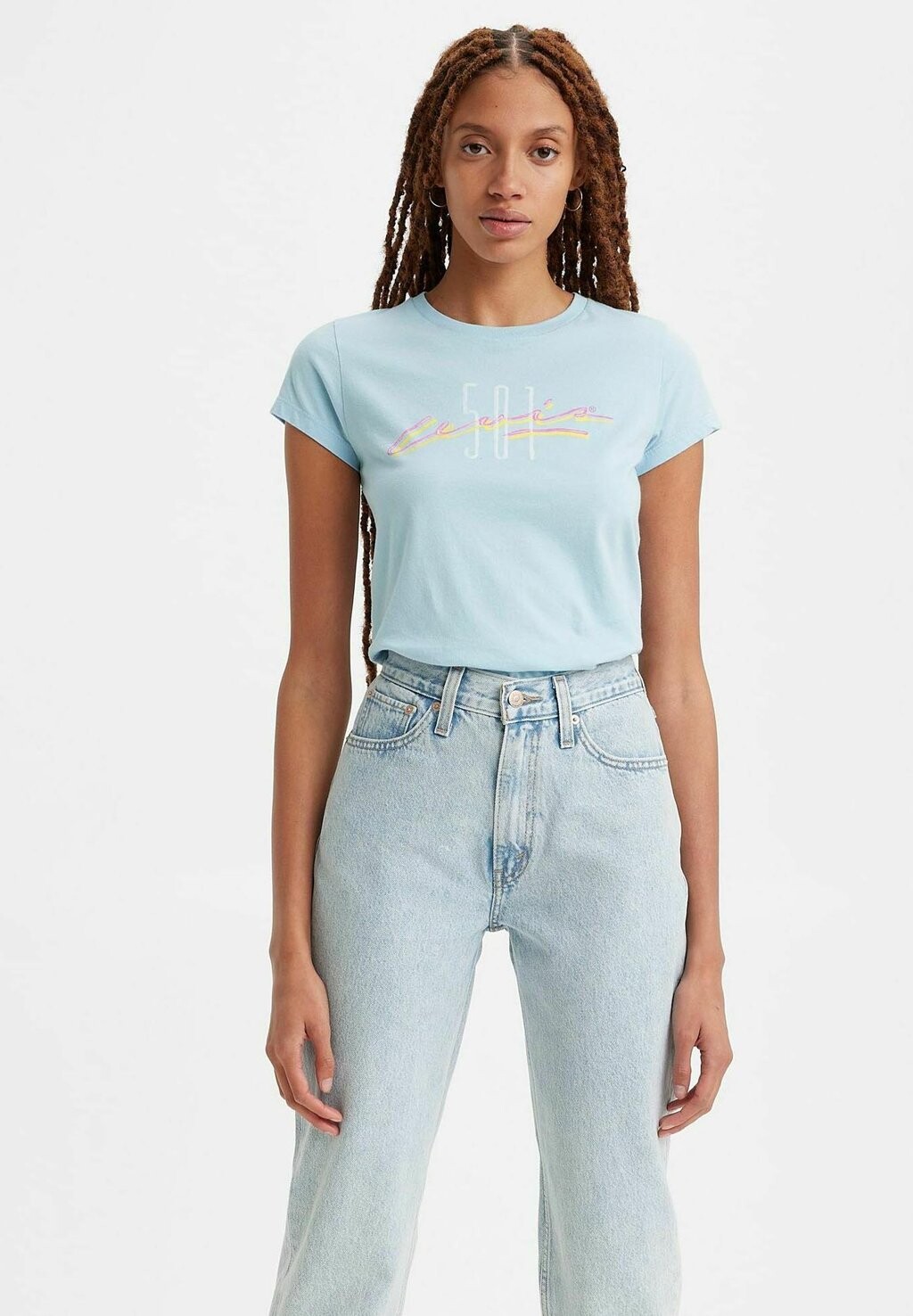 

Футболка с принтом Graphic California Levi's, цвет royal blue