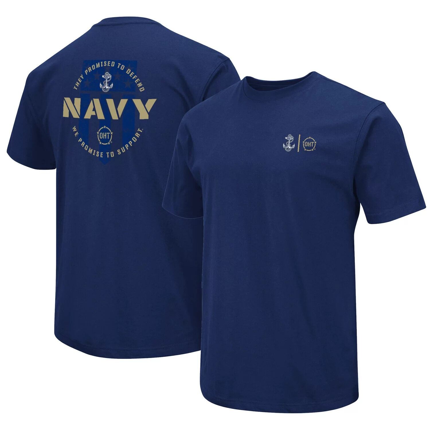 

Мужская футболка Colosseum Navy Navy Gardshipmen OHT Military Appreciation
