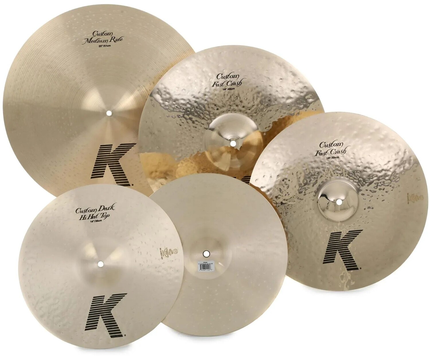 

Набор тарелок Zildjian K Custom Worship — 14/16/18/20 дюймов