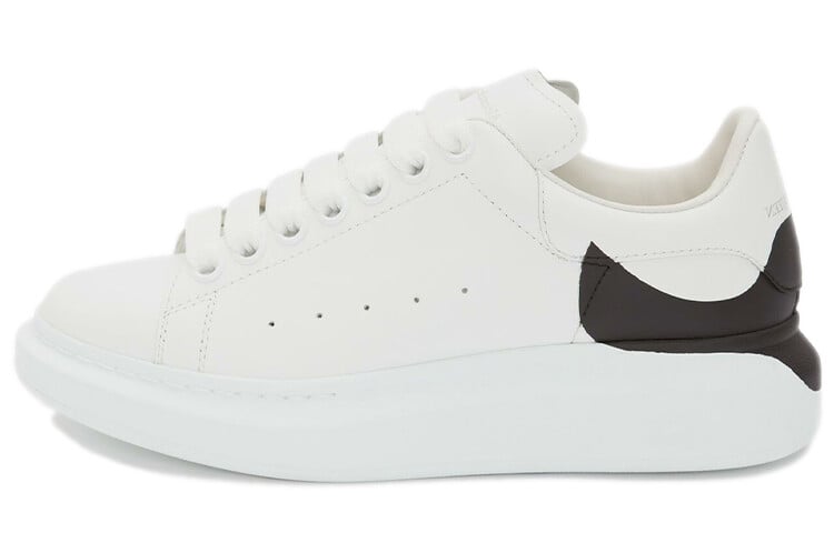 

Alexander McQueen Wmns Туфли из воловьей кожи Белый/Черный