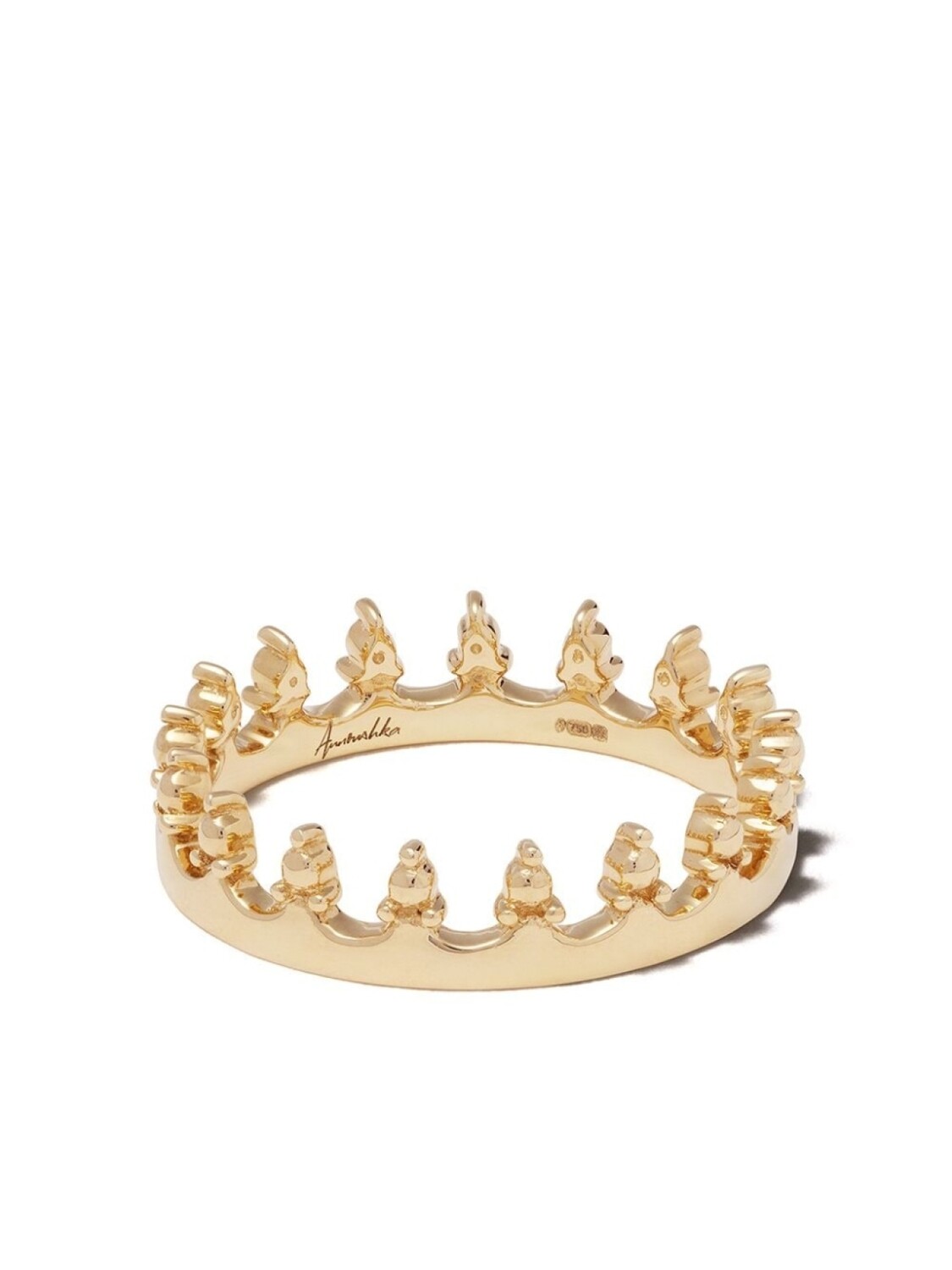 

Кольцо Crown из желтого золота Annoushka, золотой