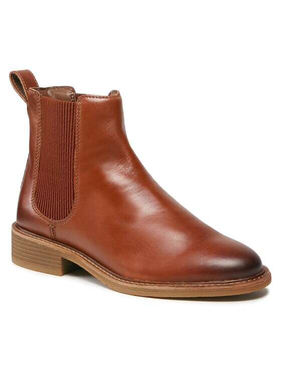 

Классические ботильоны Clarks, коричневый