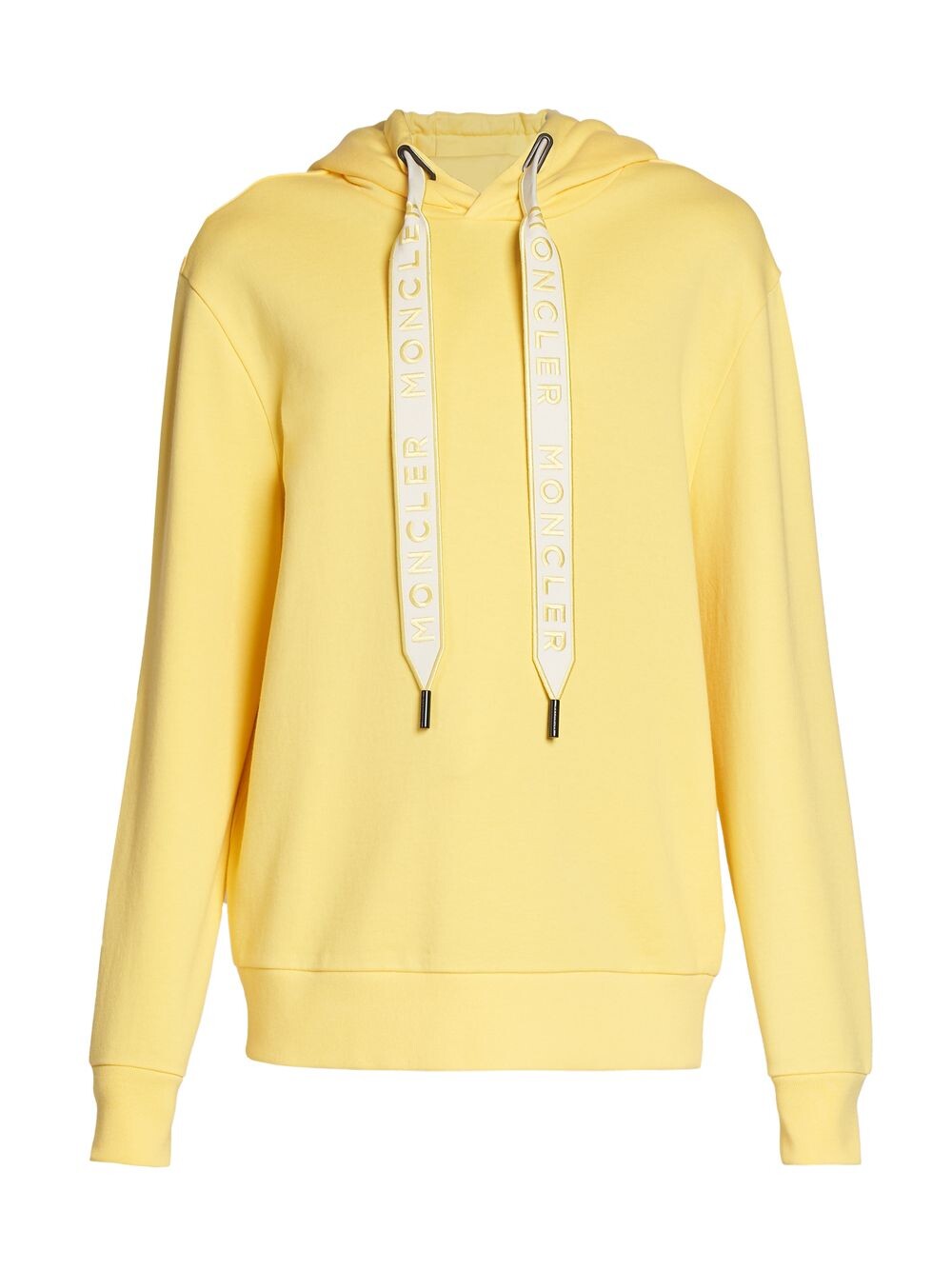 

Хлопковая толстовка с длинными рукавами Moncler, желтый